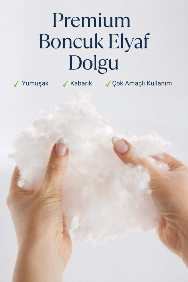 Premium Boncuk Elyaf Dolgu (1-10 KG Seçenekli) – Yastık, Minder, Amigurumi ve Oyuncak Dolgusu